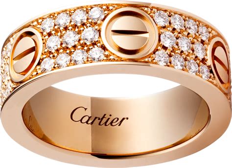 thin cartier ring|cartier love ring diamond paved.